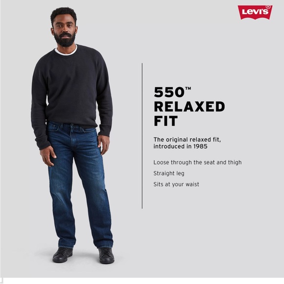 Levi’s 550™ RELAXED FIT Men’s Jeans
36X34 - Picture 8 of 8